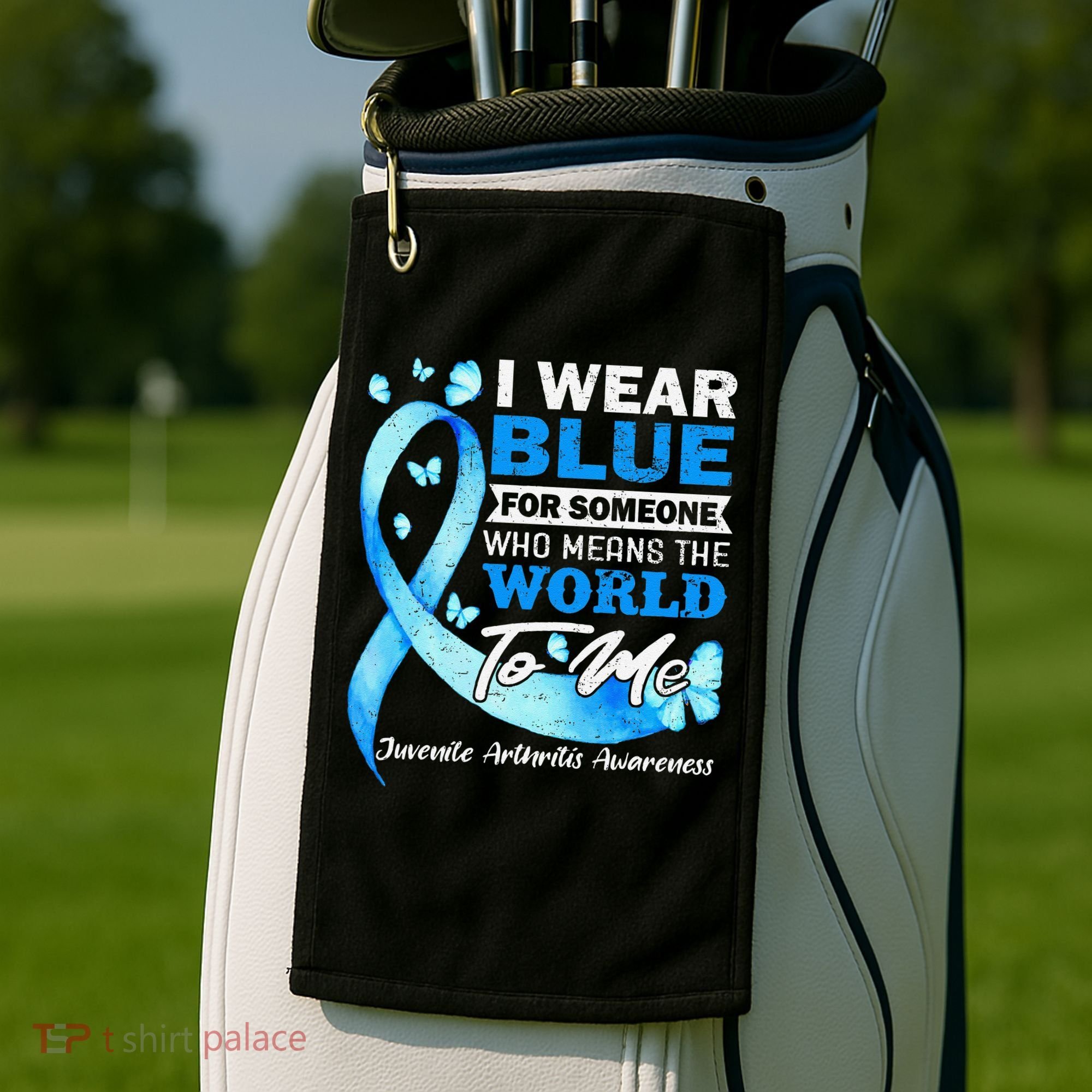 Juvenile Arthritis Awareness Golf Towel