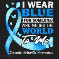 Juvenile Arthritis Awareness Golf Towel thumb 3