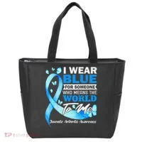 Juvenile Arthritis Awareness Tote Bag thumb 0