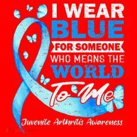 Juvenile Arthritis Awareness Santa Hat thumb 1