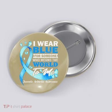 Juvenile Arthritis Awareness Button