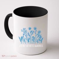 Juvenile Arthritis Awareness Family Support Matching Gift Coffee Mug thumb 0