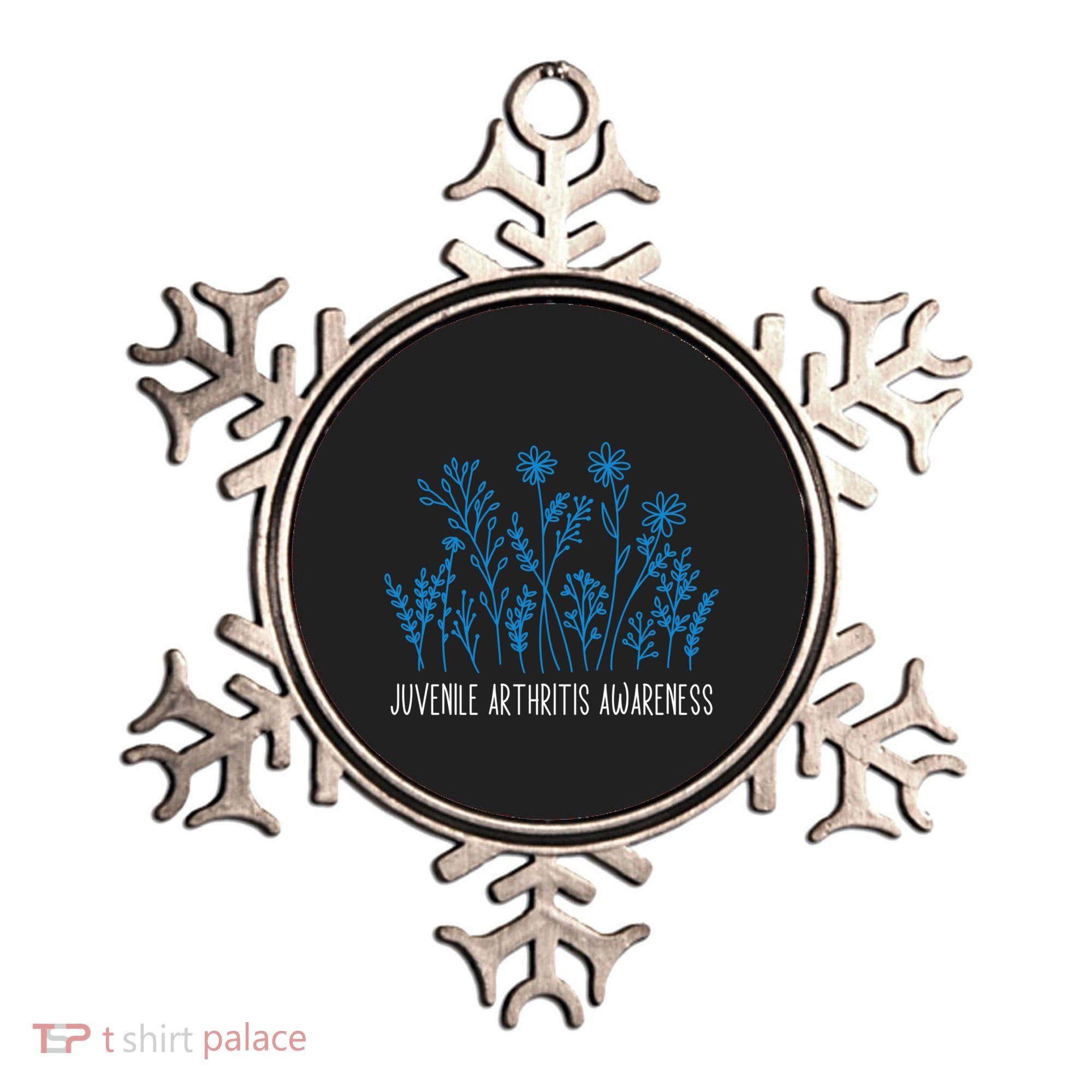 Juvenile Arthritis Awareness Family Support Matching Gift Ornament