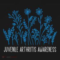 Juvenile Arthritis Awareness Family Support Matching Gift Ornament thumb 1