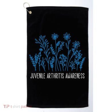 Juvenile Arthritis Awareness Family Support Matching Gift Golf Towel