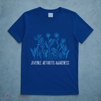 Juvenile Arthritis Awareness Family Support Matching Gift T-Shirt thumb 5