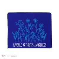 Juvenile Arthritis Awareness Family Support Matching Gift Mousepad thumb 0