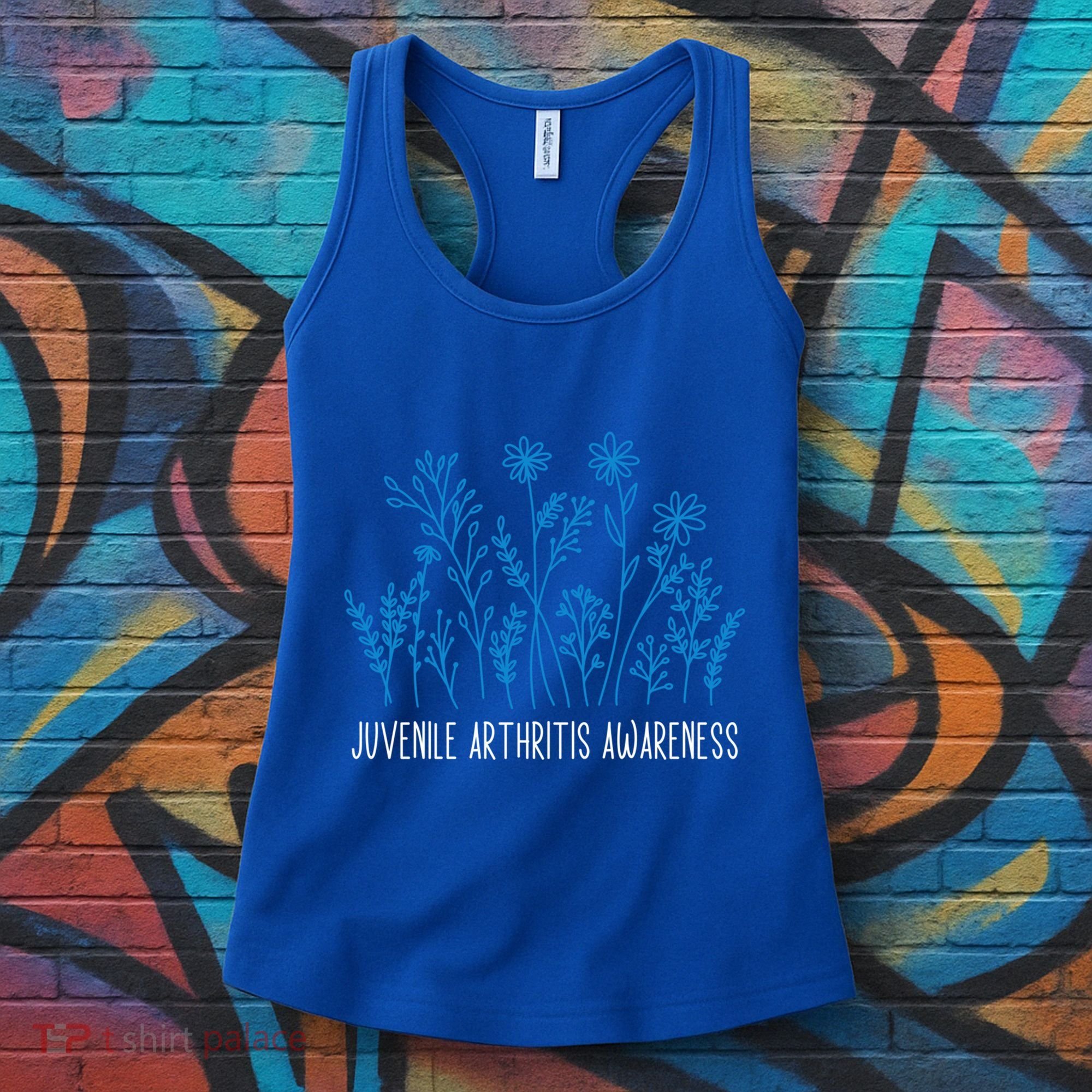 Juvenile Arthritis Awareness Family Support Matching Gift Women's Tank Top