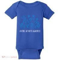 Juvenile Arthritis Awareness Family Support Matching Gift Baby Bodysuit thumb 0