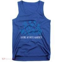 Juvenile Arthritis Awareness Family Support Matching Gift Tank Top thumb 0