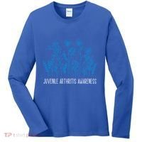 Juvenile Arthritis Awareness Family Support Matching Gift Women's Long Sleeve Shirt thumb 0