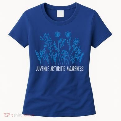 Juvenile Arthritis Awareness Family Support Matching Gift Women's T-Shirt