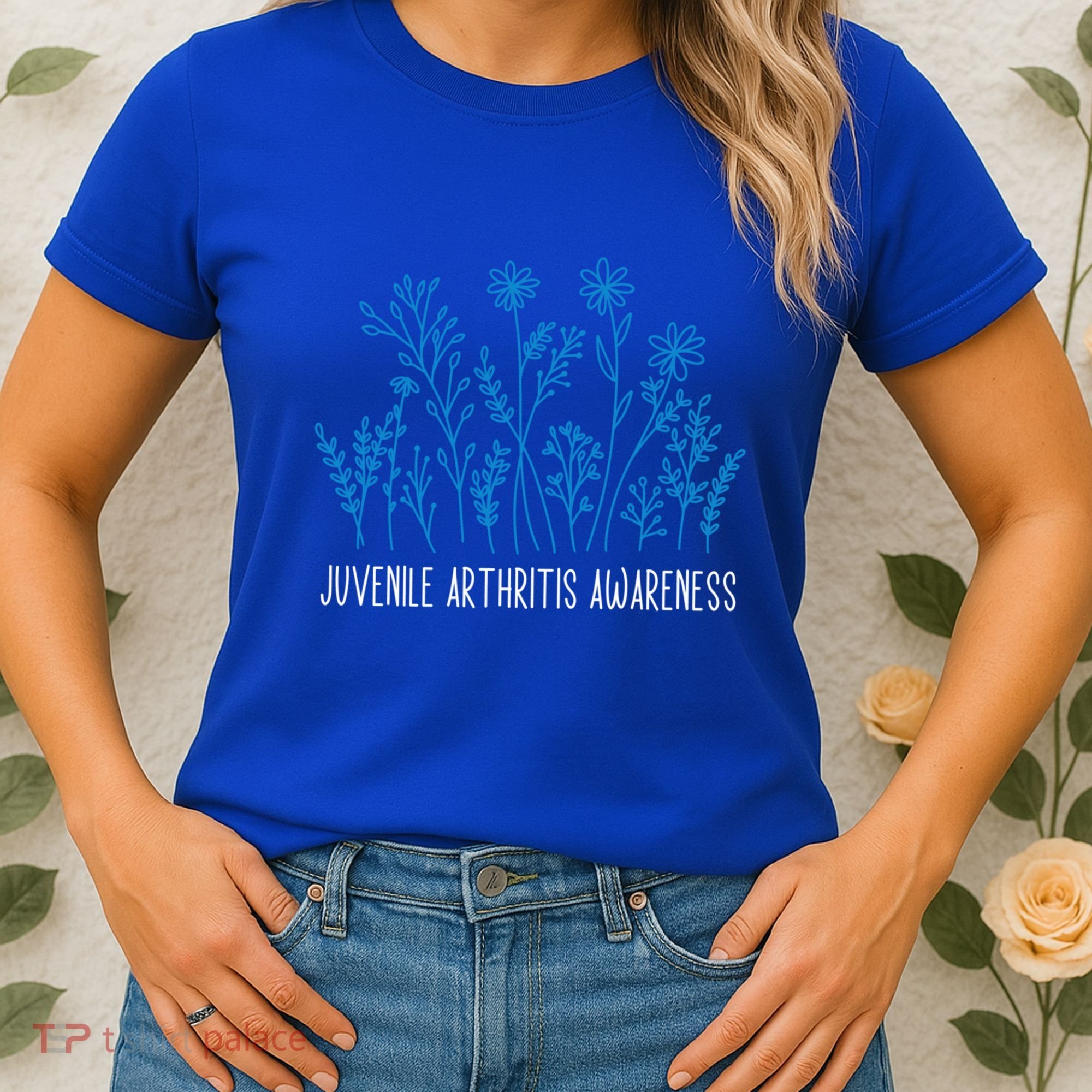 Juvenile Arthritis Awareness Family Support Matching Gift Women's T-Shirt