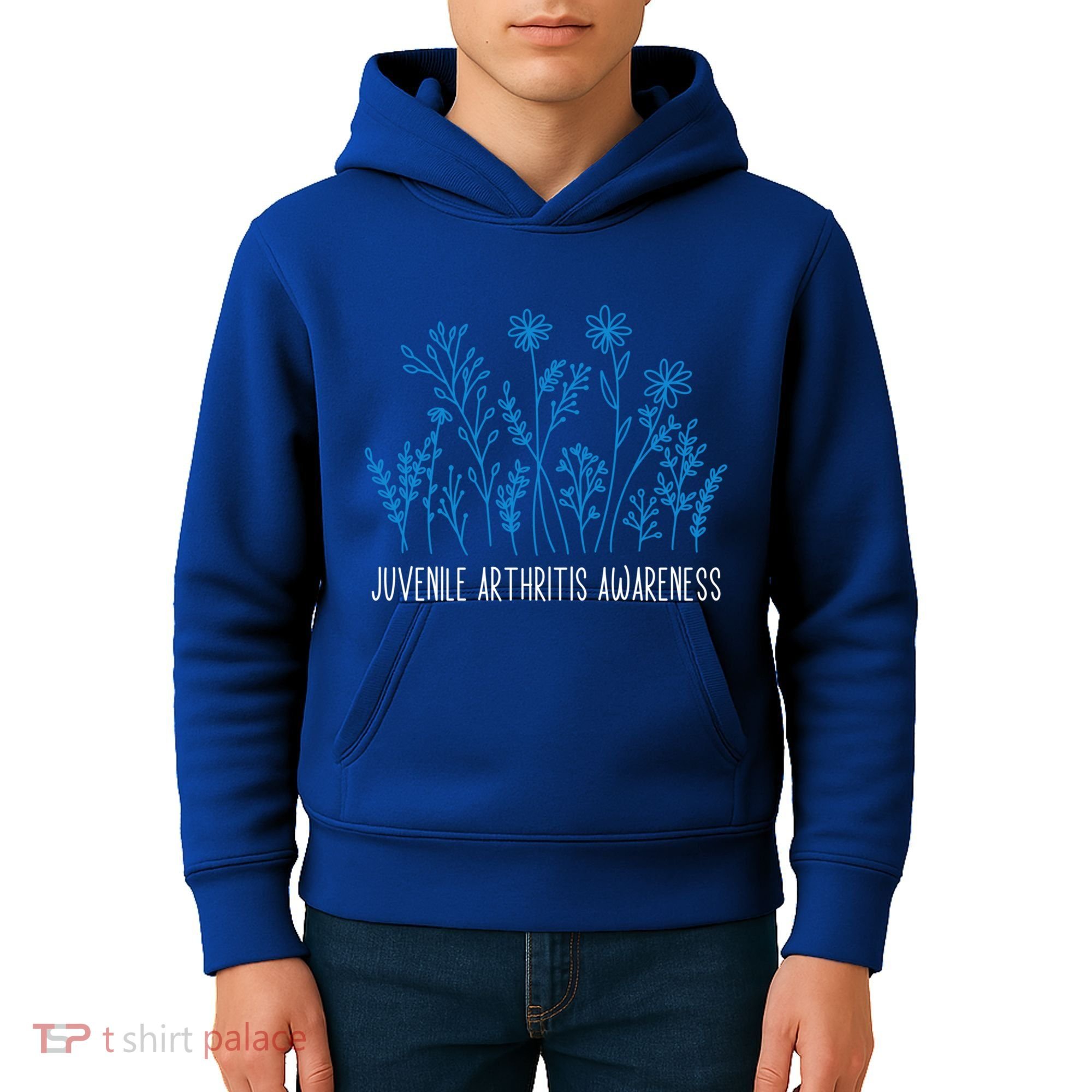 Juvenile Arthritis Awareness Family Support Matching Gift Kids Hoodie