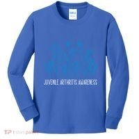Juvenile Arthritis Awareness Family Support Matching Gift Kids Long Sleeve Shirt thumb 0