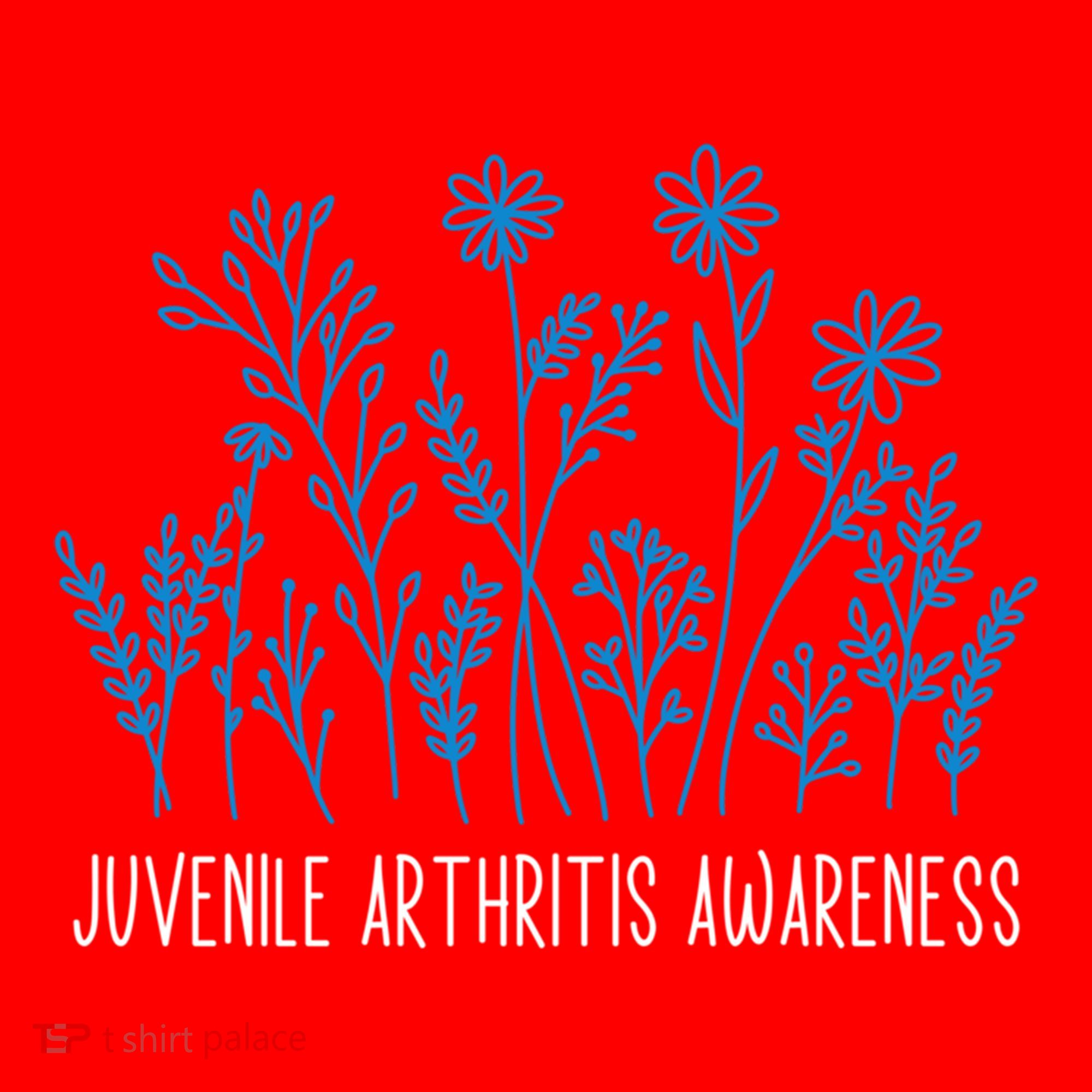 Juvenile Arthritis Awareness Family Support Matching Gift Santa Hat