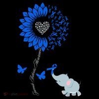 Juvenile Arthritis Awareness Sunflower Elephant Butterfly Gift Coffee Mug thumb 5