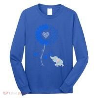 Juvenile Arthritis Awareness Sunflower Elephant Butterfly Gift Long Sleeve Shirt thumb 0