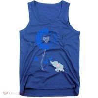 Juvenile Arthritis Awareness Sunflower Elephant Butterfly Gift Tank Top thumb 0