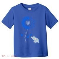 Juvenile Arthritis Awareness Sunflower Elephant Butterfly Gift Toddler T-Shirt thumb 0