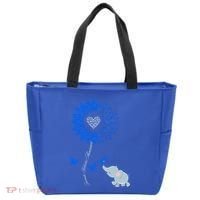 Juvenile Arthritis Awareness Sunflower Elephant Butterfly Gift Tote Bag thumb 0
