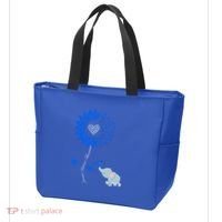Juvenile Arthritis Awareness Sunflower Elephant Butterfly Gift Tote Bag thumb 3