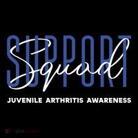 Juvenile Arthritis Awareness Support Squad Blue Ribbon Meaningful Gift Coffee Mug thumb 5