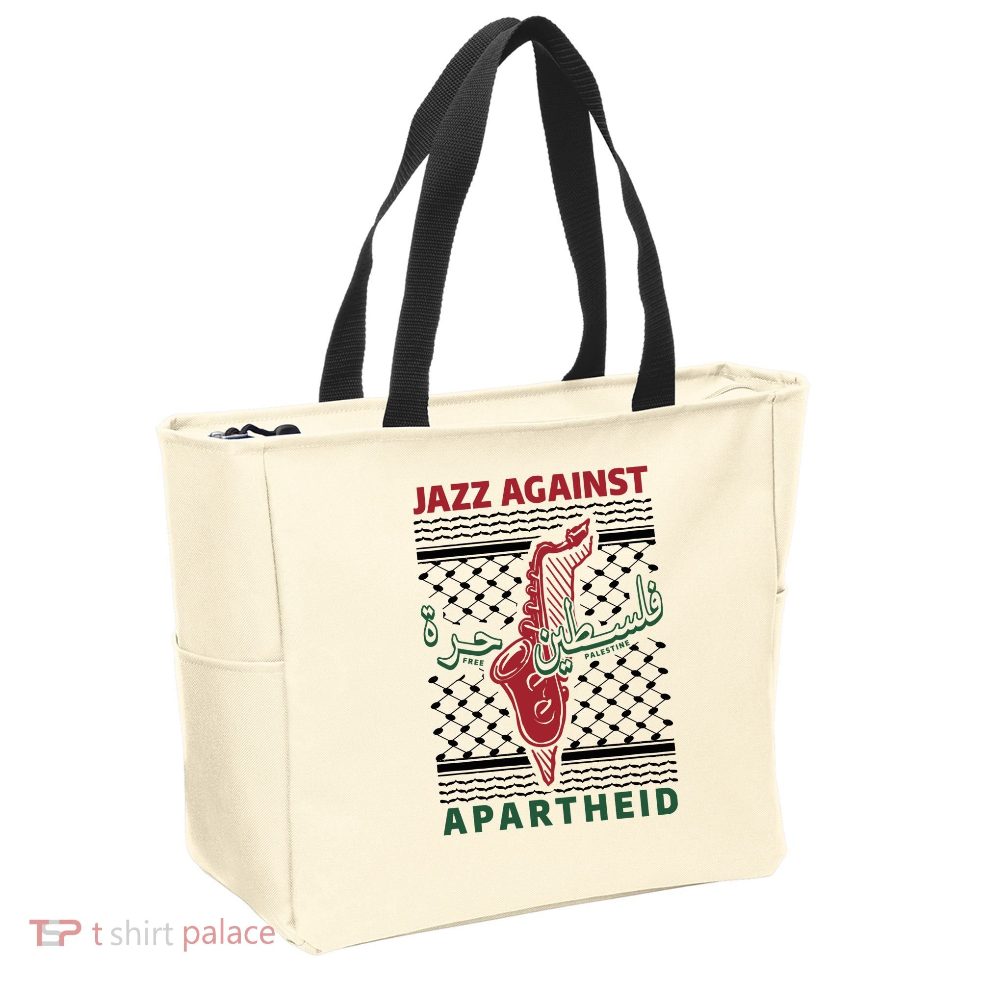 Jazz Against Apartheid Tote Bag