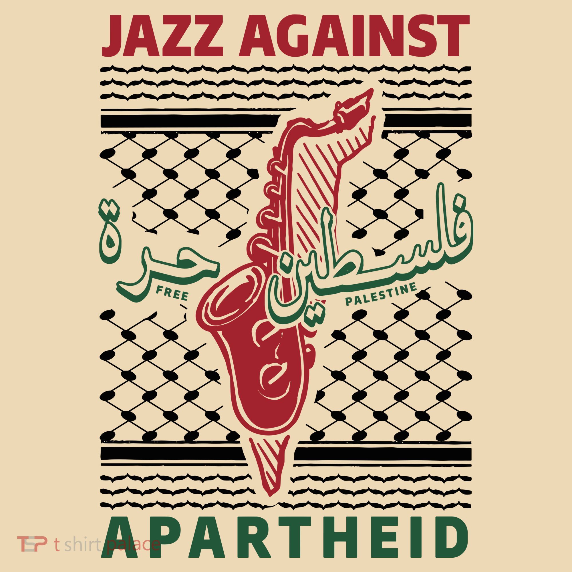 Jazz Against Apartheid Tote Bag