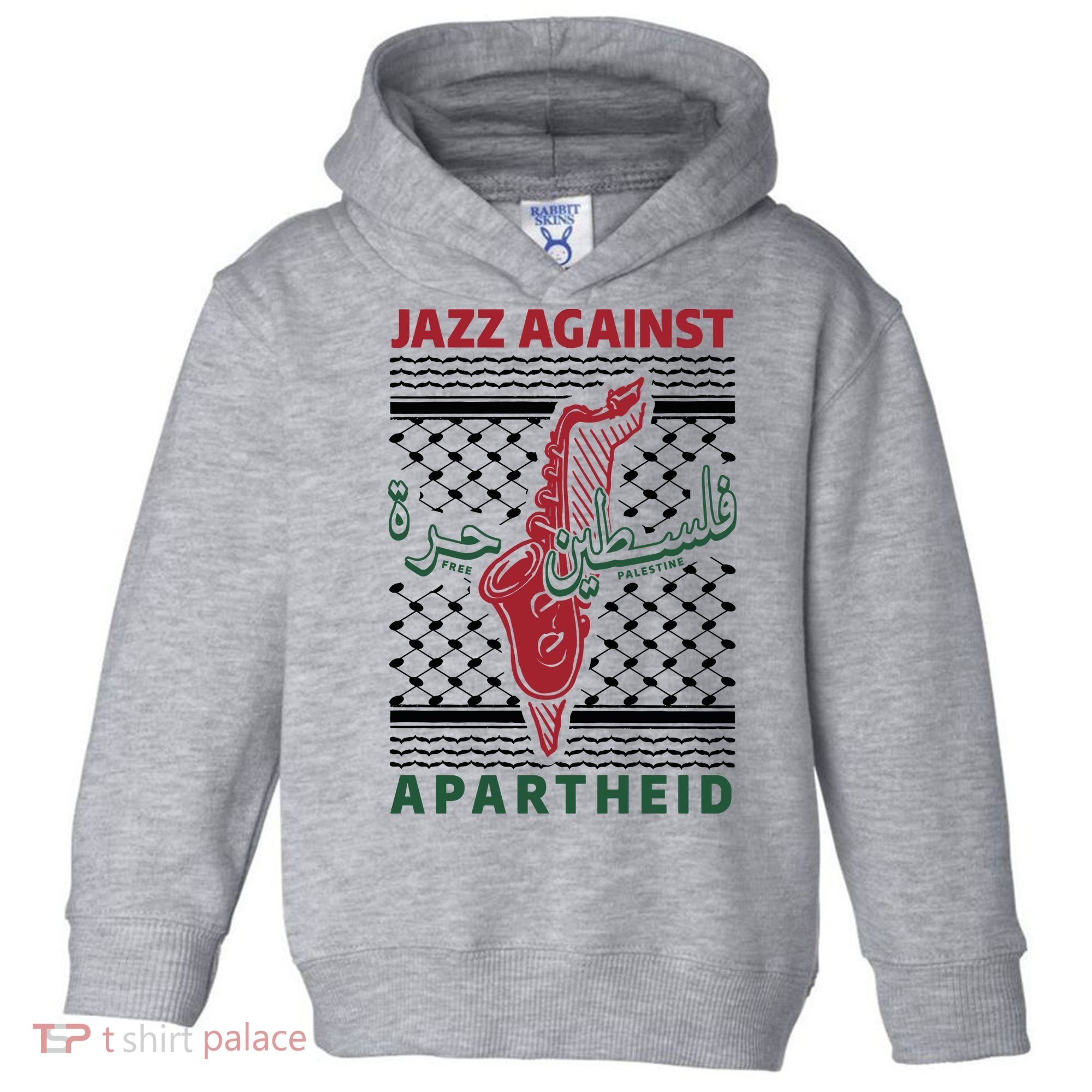 Jazz Against Apartheid Toddler Hoodie