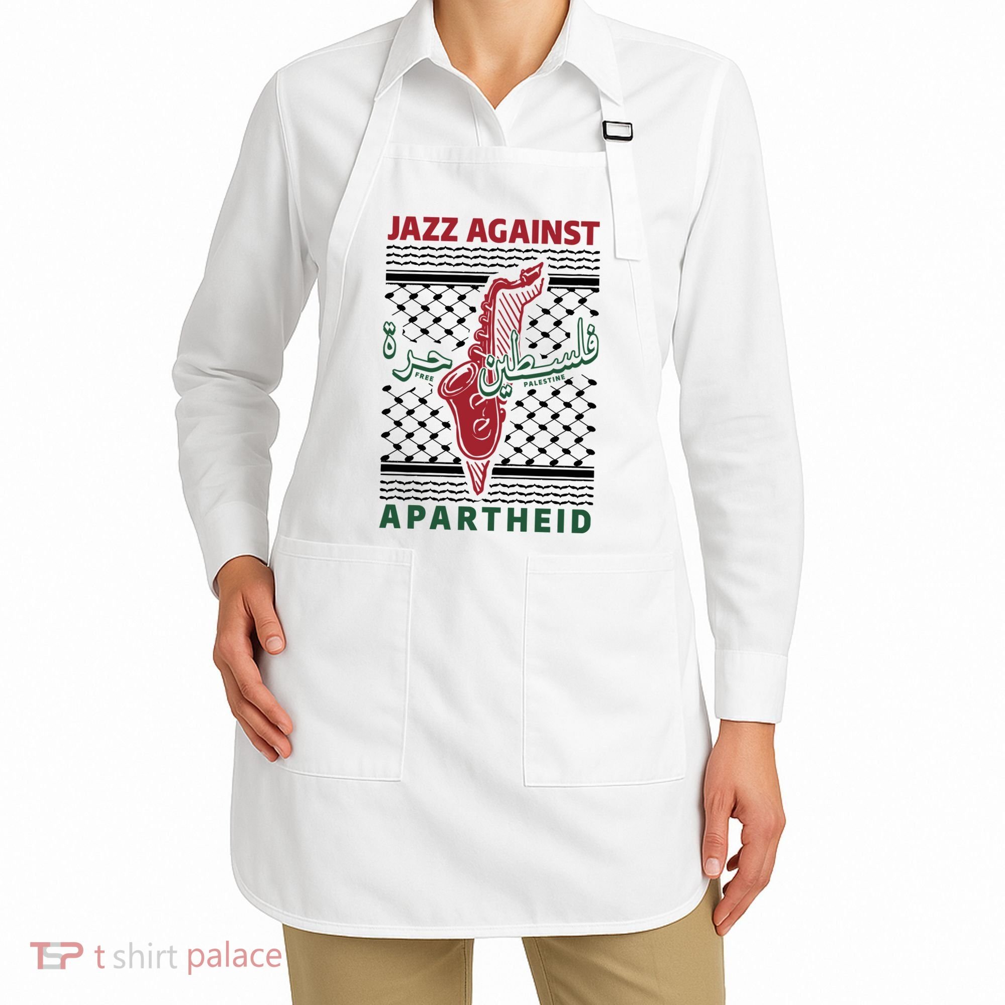 Jazz Against Apartheid Apron