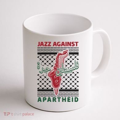 Jazz Against Apartheid Coffee Mug back