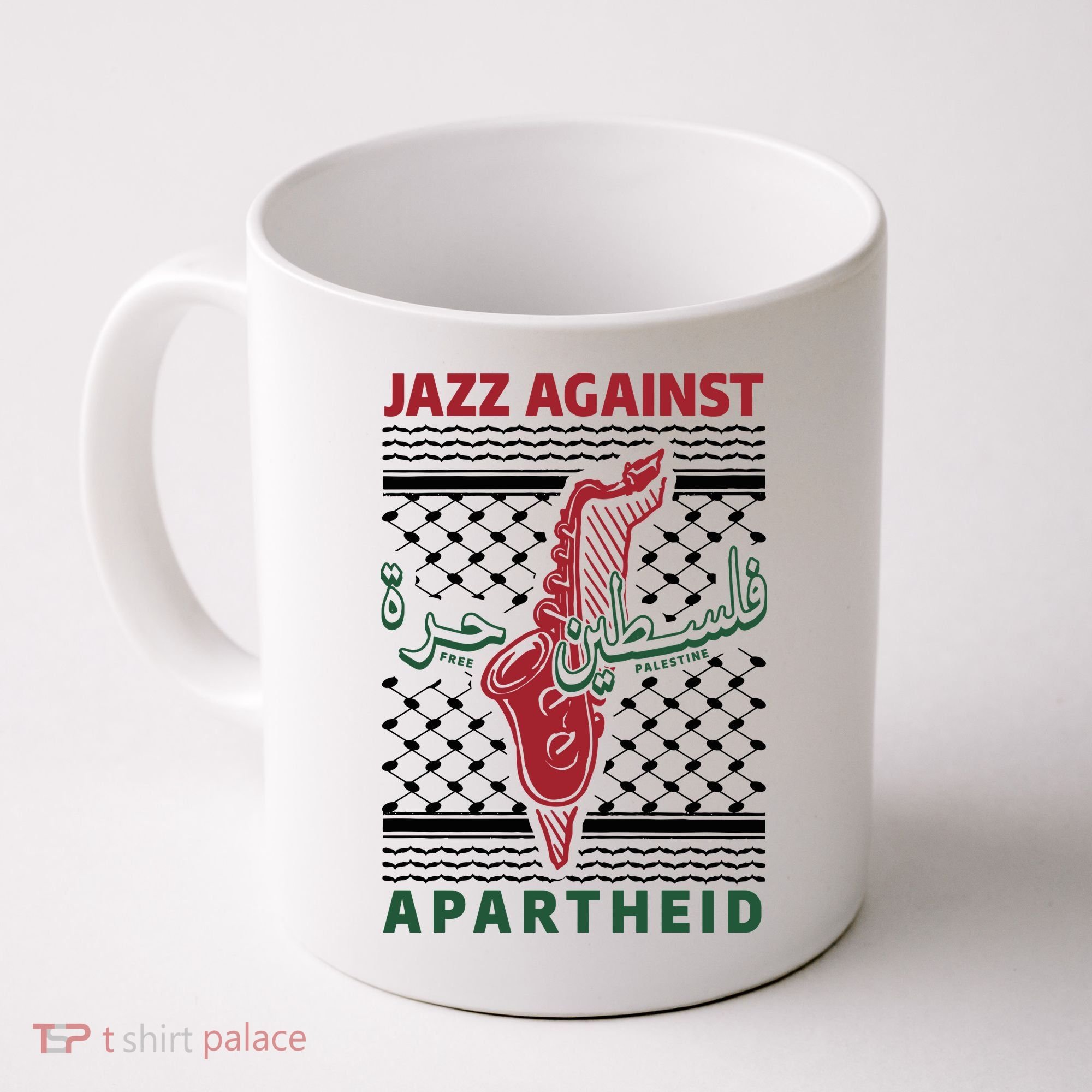 Jazz Against Apartheid Coffee Mug
