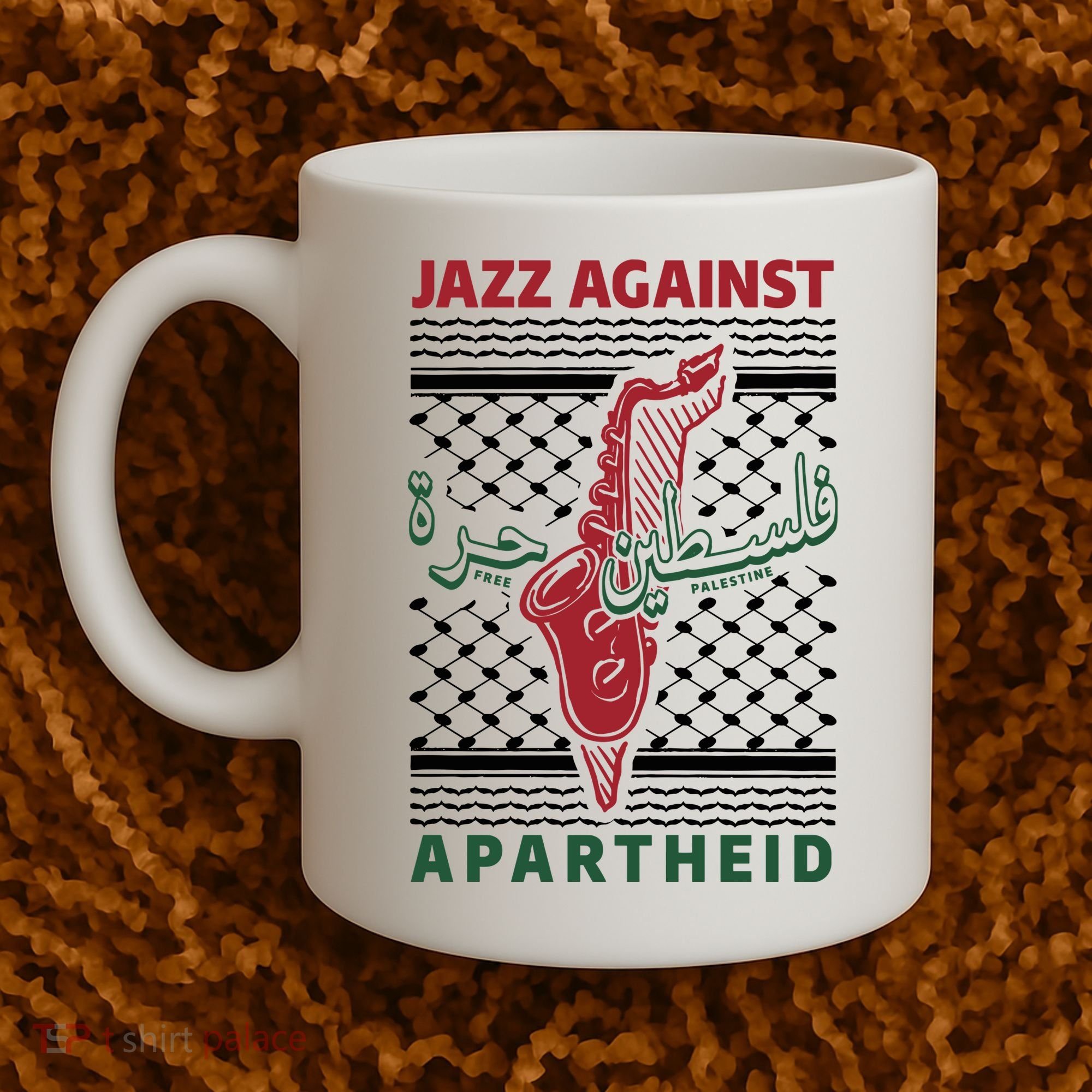 Jazz Against Apartheid Coffee Mug