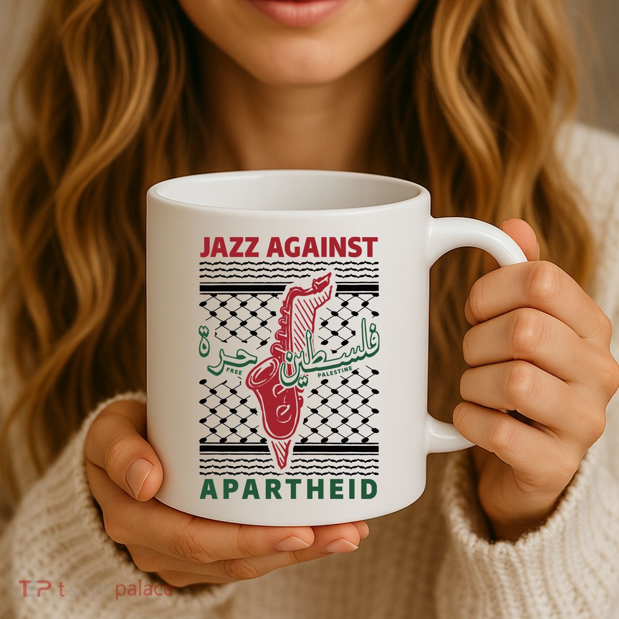 Jazz Against Apartheid Coffee Mug