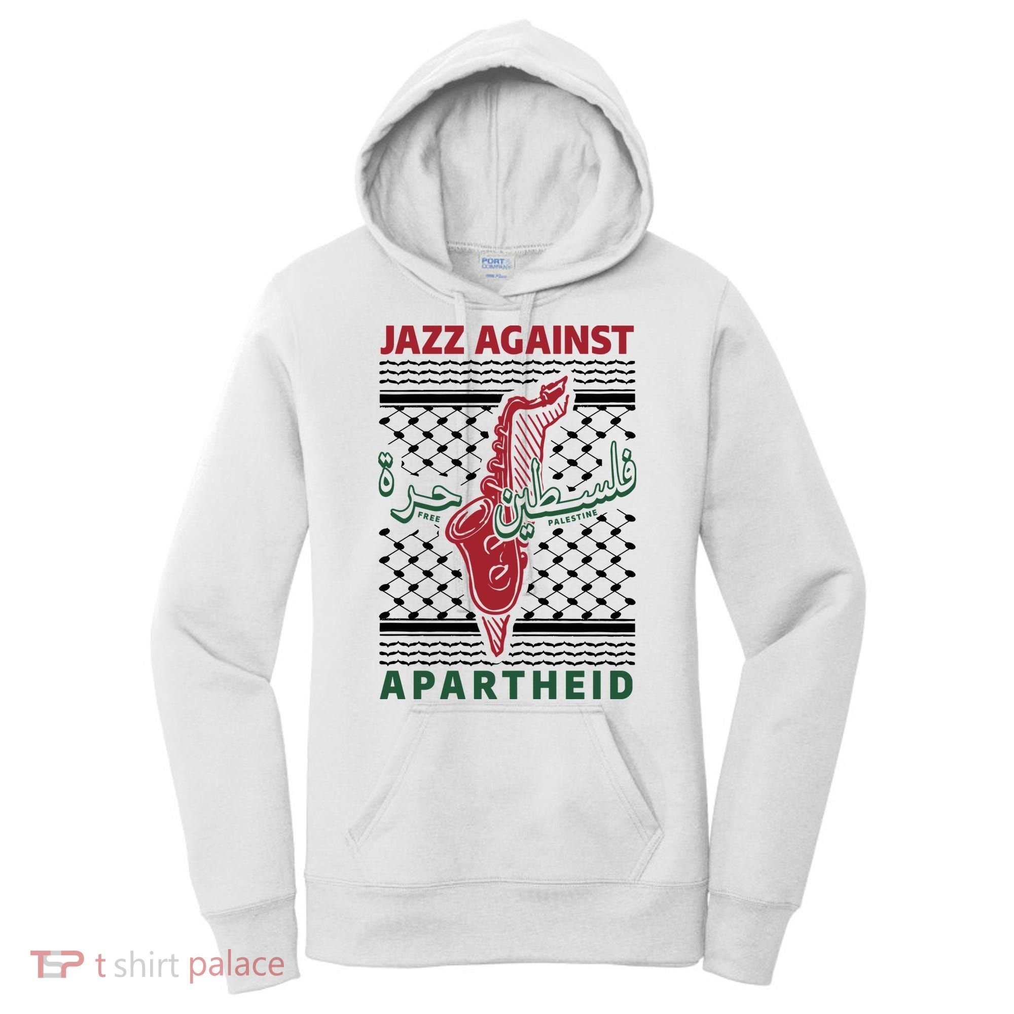 Jazz Against Apartheid Women's Hoodie