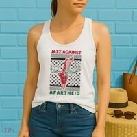 Jazz Against Apartheid Women's Tank Top thumb 2