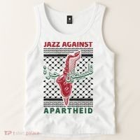 Jazz Against Apartheid Tank Top thumb 2