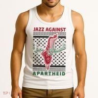 Jazz Against Apartheid Tank Top thumb 3