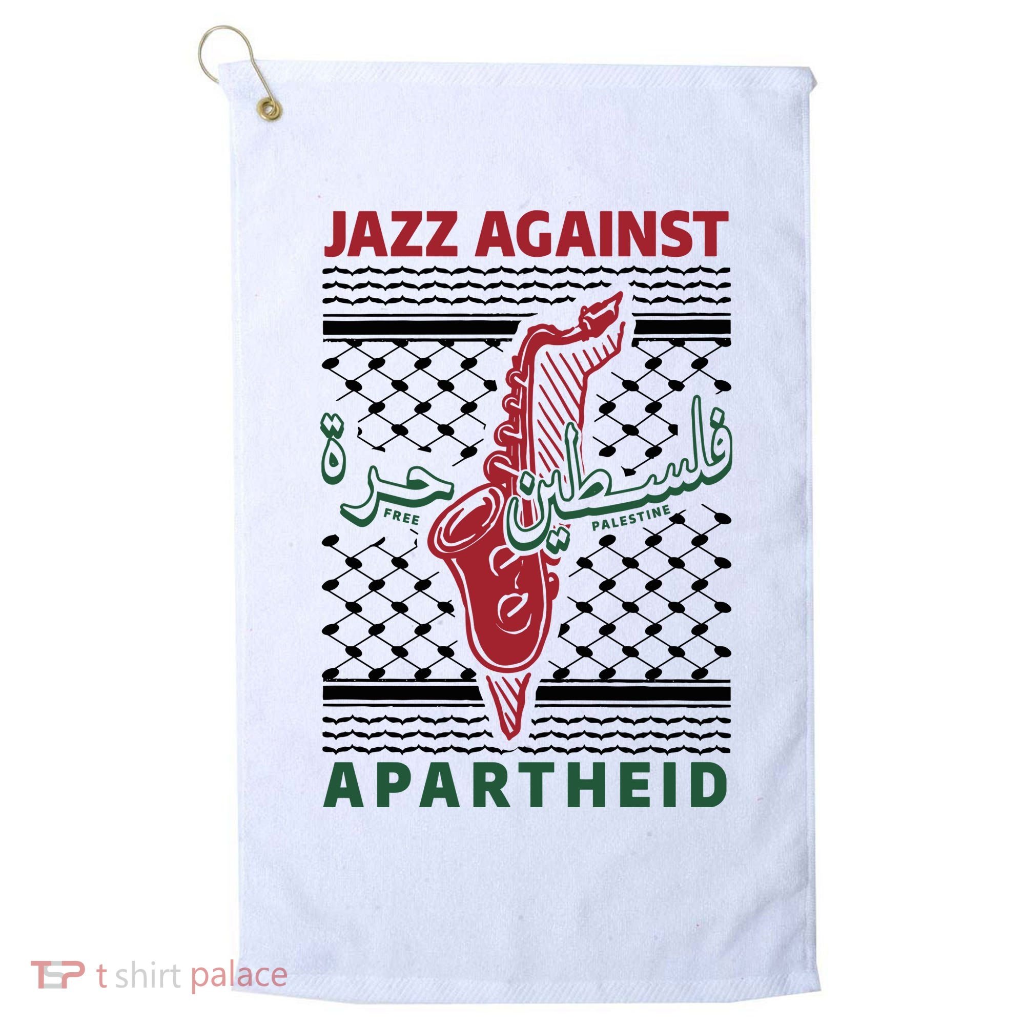 Jazz Against Apartheid Golf Towel