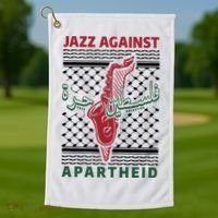 Jazz Against Apartheid Golf Towel thumb 1