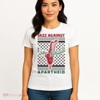 Jazz Against Apartheid Women's T-Shirt thumb 4