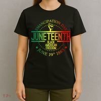 Juneteenth African American Freedom Black History June 19 T-Shirt thumb 4
