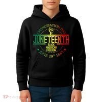 Juneteenth African American Freedom Black History June 19 Kids Hoodie thumb 4