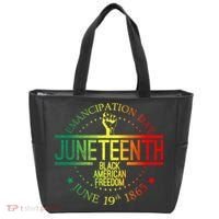 Juneteenth African American Freedom Black History June 19 Tote Bag thumb 0