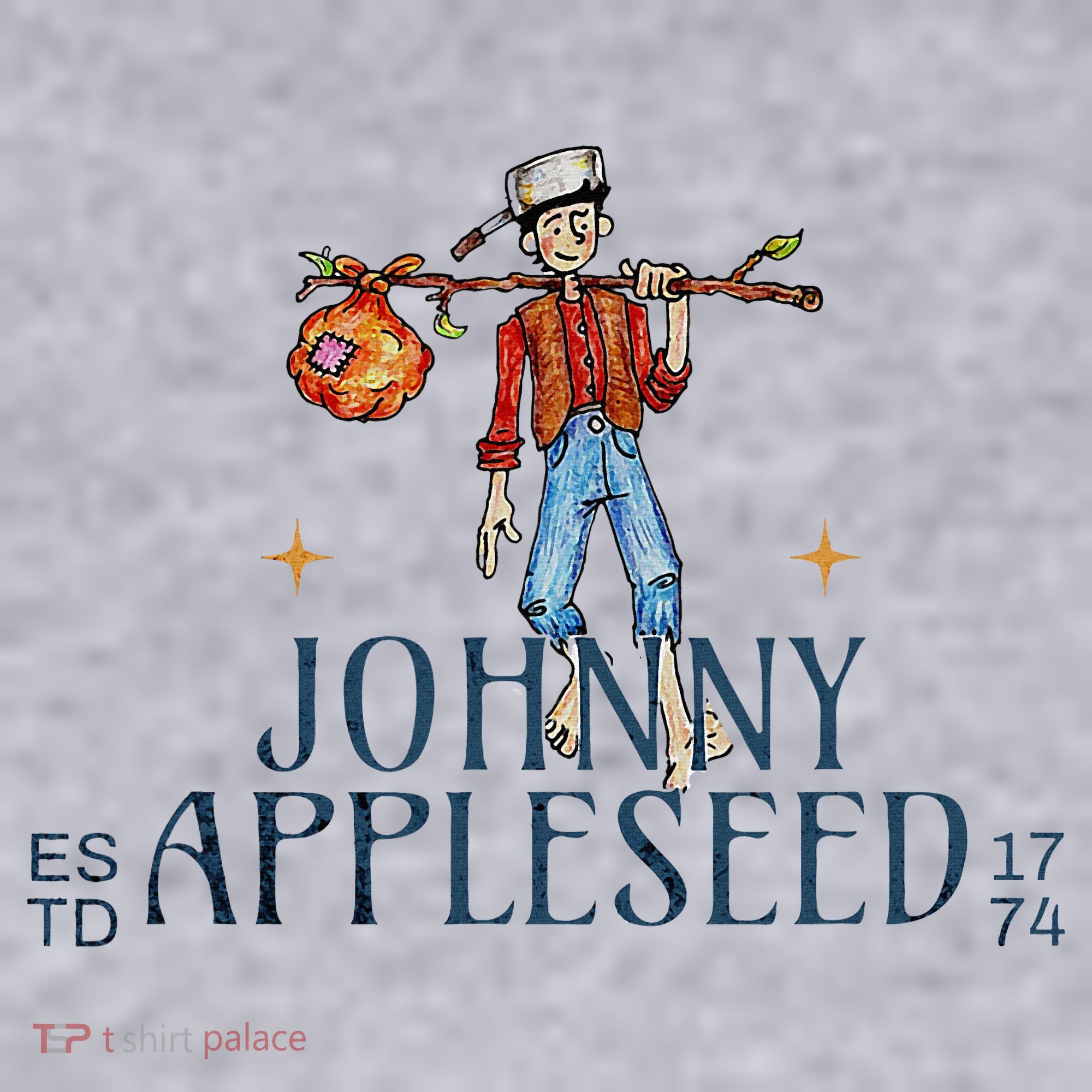 Johnny Appleseed Apple Day Sept 26 Orchard Nursery Women's Sweatshirt