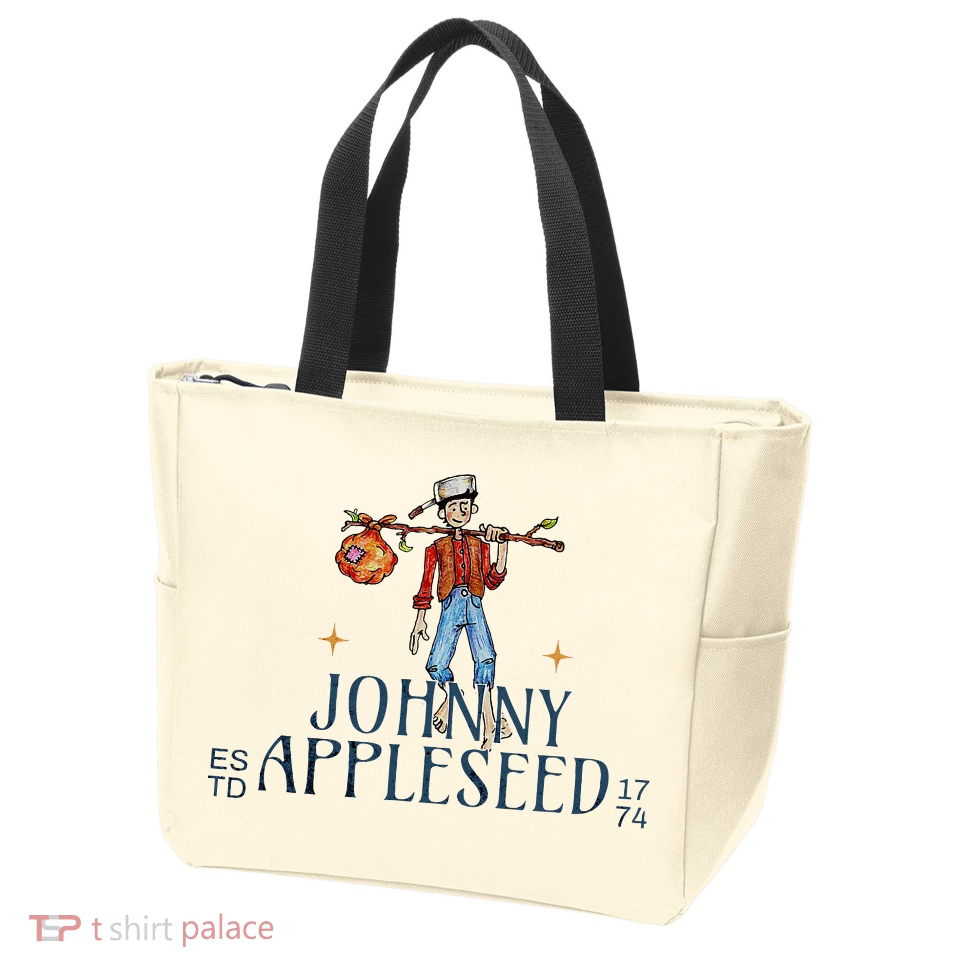 Johnny Appleseed Apple Day Sept 26 Orchard Nursery Tote Bag