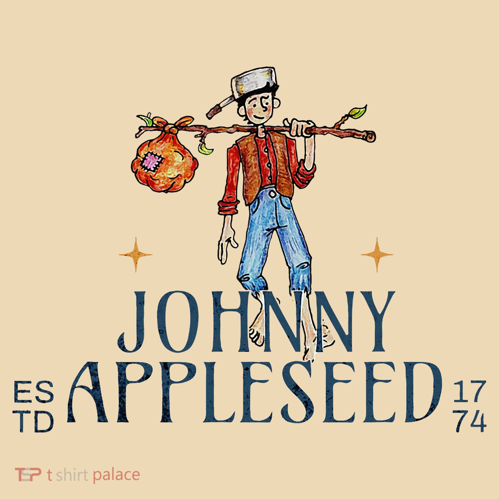 Johnny Appleseed Apple Day Sept 26 Orchard Nursery Tote Bag