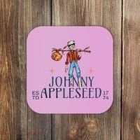 Johnny Appleseed Apple Day Sept 26 Orchard Nursery Coaster thumb 0
