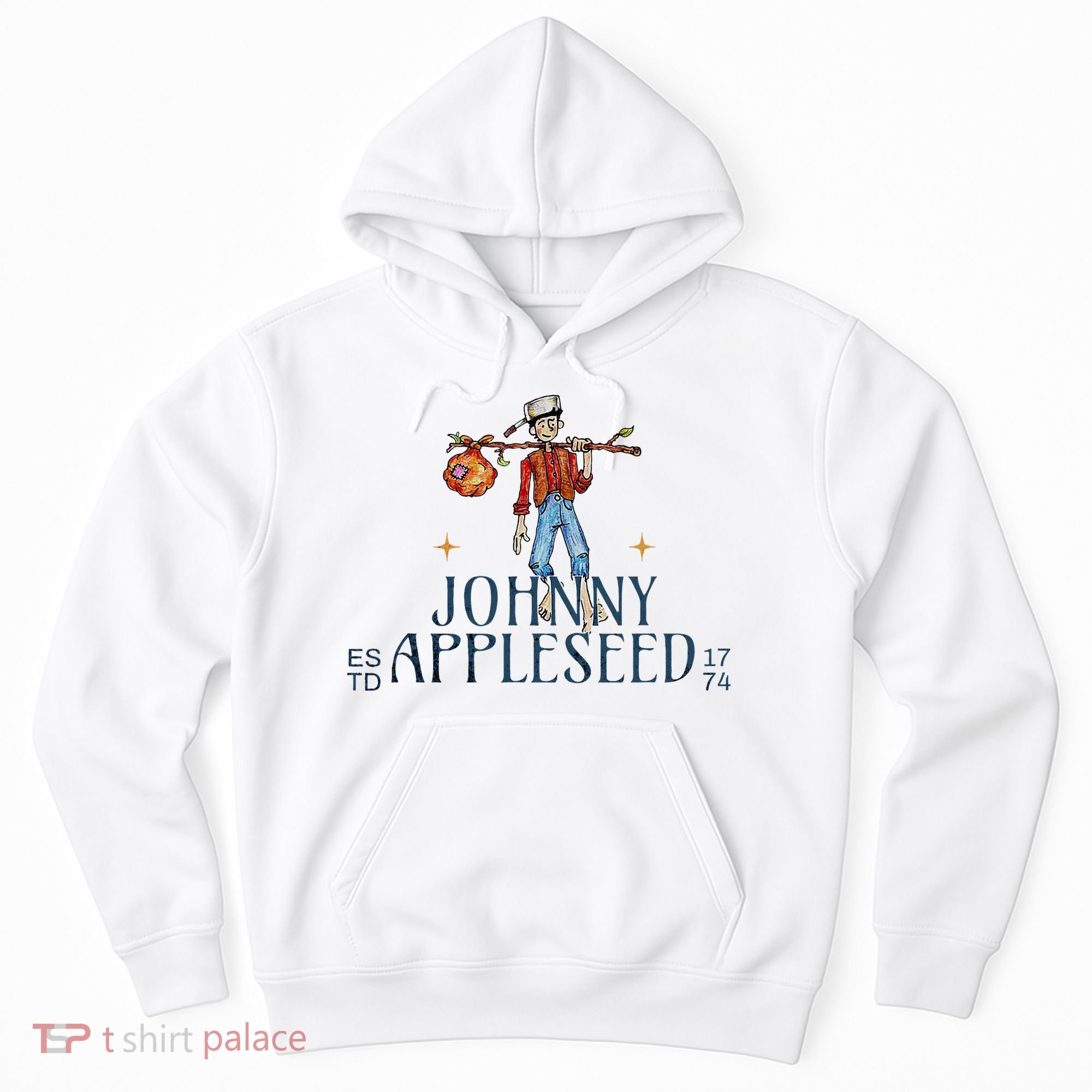 Johnny Appleseed Apple Day Sept 26 Orchard Nursery Hoodie